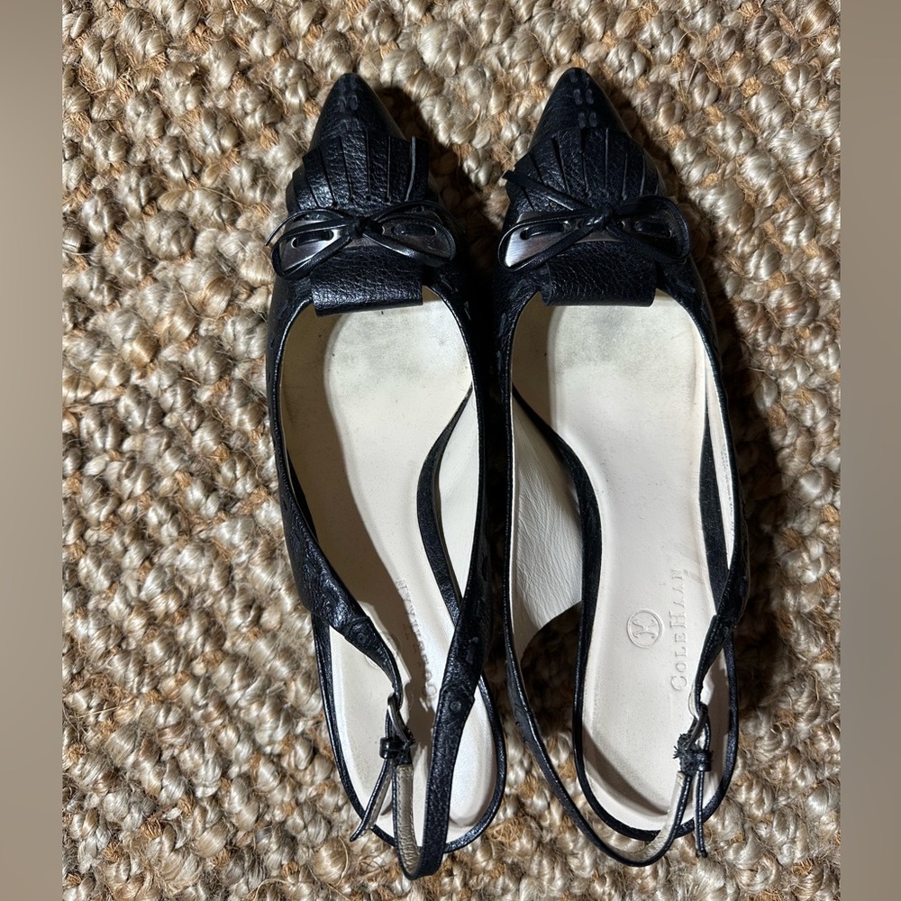 Cole Haan low pumps. Great for work! Size 9 black